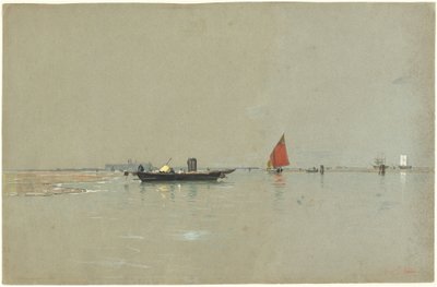 En venetiansk lagune af William Stanley Haseltine