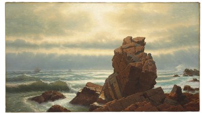 Prædikestolen, Nahant, 1865 af William Stanley Haseltine
