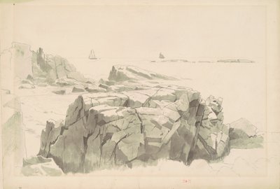 Shag Rocks, Nahant, Massachusetts af William Stanley Haseltine