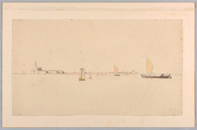 Undersøgelse af lagunen, Venedig, Italien af William Stanley Haseltine