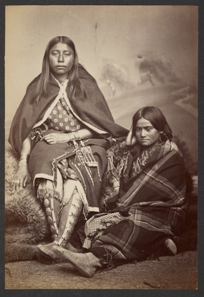 [Kiowa-folkets kvinder] af William Stinson Soule