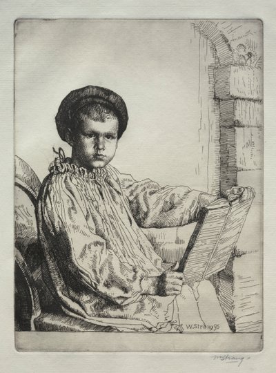 David R. Strang, 1895. af William Strang