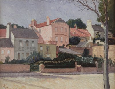 Huse i Hampstead, 1914 af William Strang