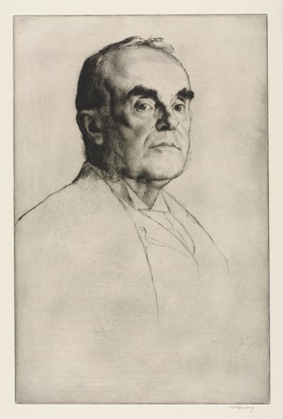 James E. Christie af William Strang