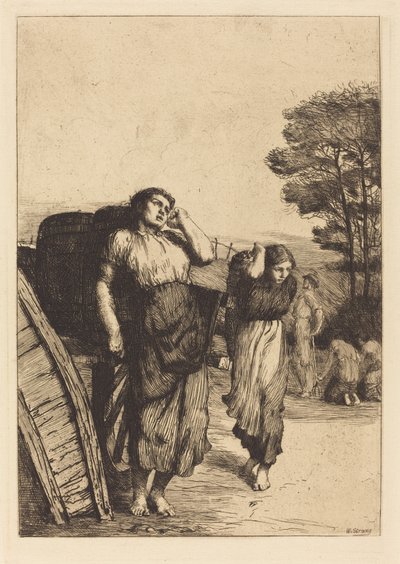 Kartoffelløftning af William Strang