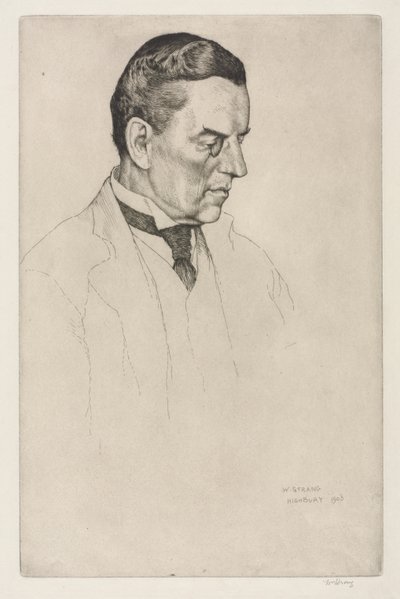 Den ærede Joseph Austen Chamberlain af William Strang