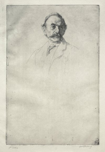 Thomas Hardy, nr. 1, 1893. af William Strang