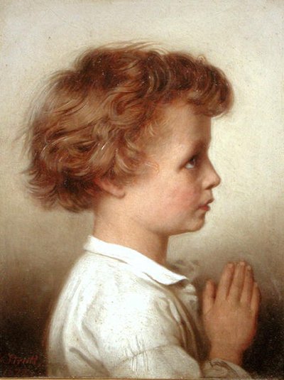 Ved Bøn af William Strutt