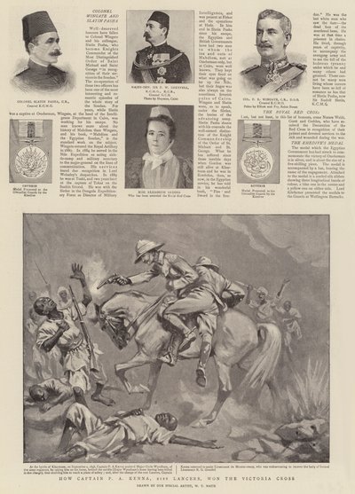 Hvordan kaptajn P A Kenna, 21st Lancers, vandt Victoria Cross af William T. Maud