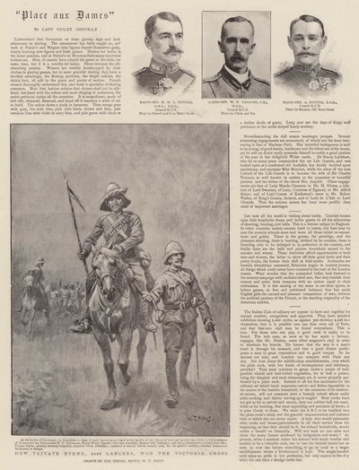 Hvordan Private Byrne, 21st Lancers, vandt Victoria Cross af William T. Maud