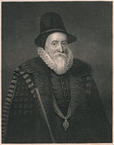 Thomas Sackville, jarl af Dorset, ca. 1600, begyndelsen af midten af det 19. århundrede. af William Thomas Fry