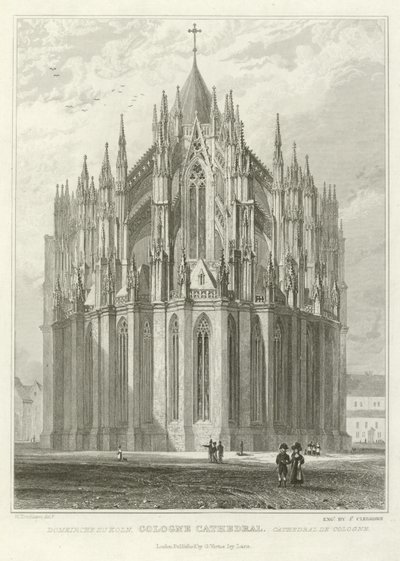 Domkirken i Köln af William Tombleson