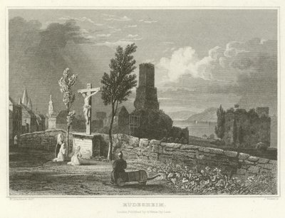 Rudesheim af William Tombleson