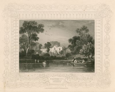Strawberry Hill, Twickenham, London; Lord Waldegrave af William Tombleson
