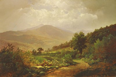 Bouquet Valley i Adirondacks af William Trost Richards