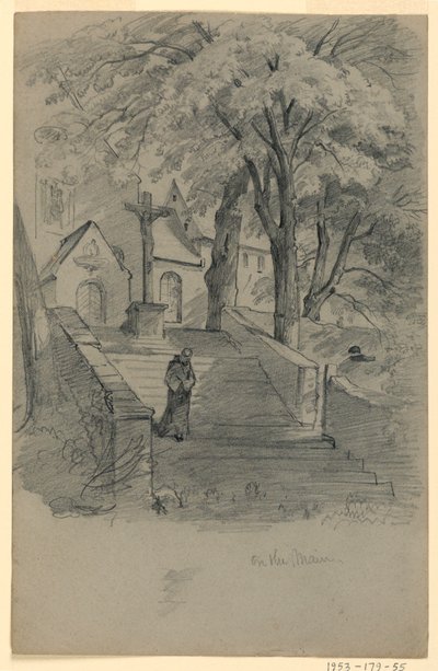 Kirke, Tyskland af William Trost Richards