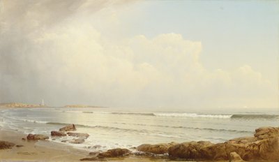 Kystscene, 1872 af William Trost Richards