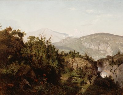 I Adirondack-bjergene af William Trost Richards