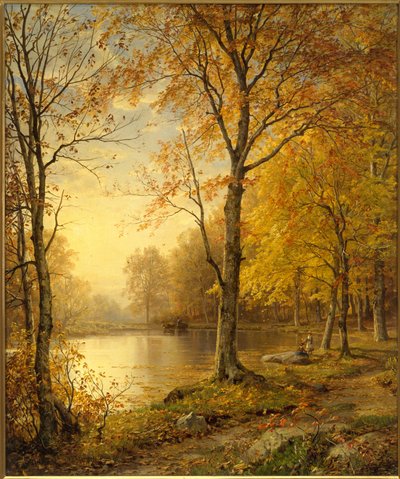 Sensommer af William Trost Richards