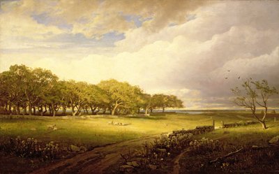 Old Orchard i Newport af William Trost Richards