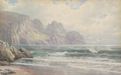 Klippekystlinje af William Trost Richards