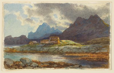 Studie af landskab, Norge af William Trost Richards