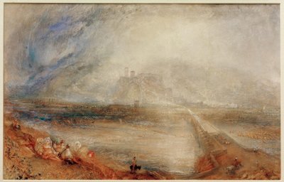 Bellinzona, fra vejen til Locarno af Joseph Mallord William Turner