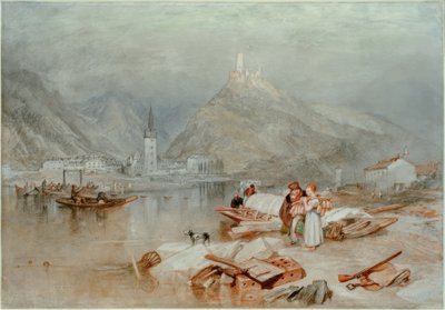 Bernkastel ved Mosel af Joseph Mallord William Turner