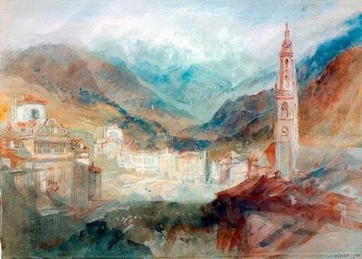 Bolzano og Dolomitterne af Joseph Mallord William Turner