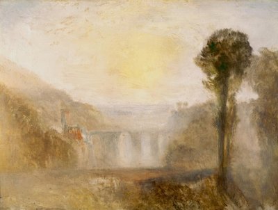 Bro og tårn af Joseph Mallord William Turner