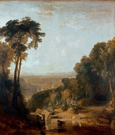 Krydser bækken af Joseph Mallord William Turner