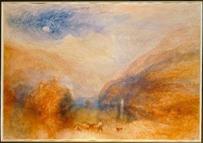 Brienz sø af Joseph Mallord William Turner