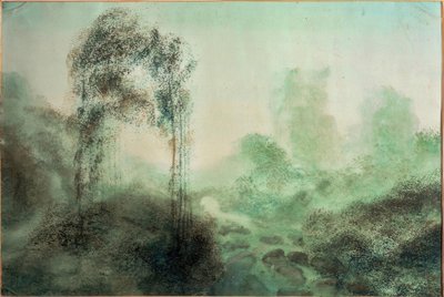 Landskab i tågen af Joseph Mallord William Turner