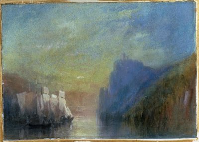 Ved Rhinen af Joseph Mallord William Turner
