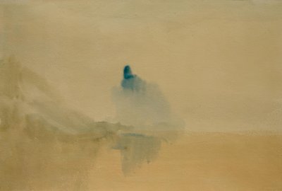 Slot på bredden af ​​en sø af Joseph Mallord William Turner