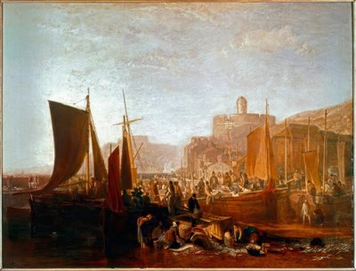 St Mawes ved Pilchard-sæsonen af Joseph Mallord William Turner