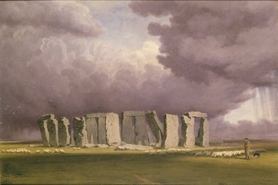 Stonehenge: Stormy Day, 1846 af Joseph Mallord William Turner