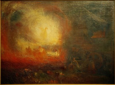 The Hero of a Hundred Fights af Joseph Mallord William Turner