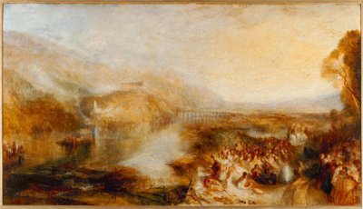 Åbningen af Walhalla af Joseph Mallord William Turner