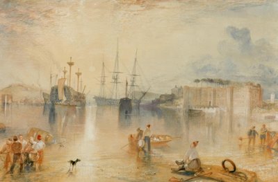 Upnor Slot af Joseph Mallord William Turner