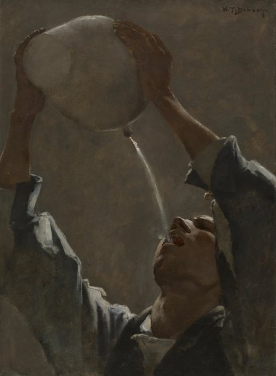 Studie for An Aragonese Smuggler, 1881. af William Turner Dannat