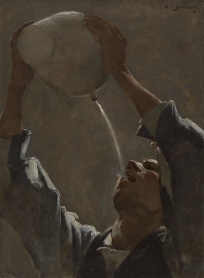 Study for "An Aragonese Smuggler", 1881dani af William Turner Dannat