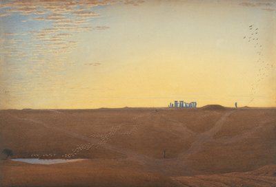 Stonehenge - Twilight af William Turner of Oxford