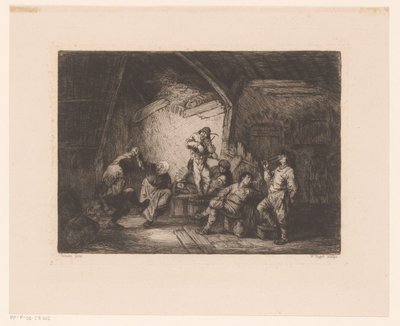 dansende par af William Unger