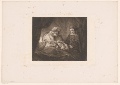 Jakob velsigner Efraim og Manasse af William Unger