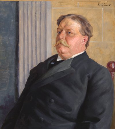 William Howard Taft, ca. 1910. af William Valentine Schevill