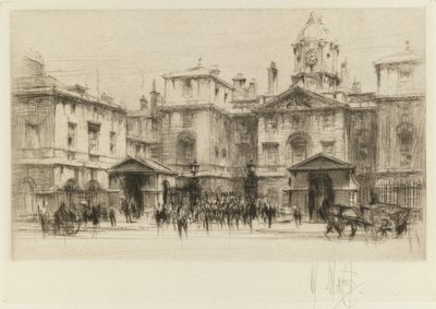 London Set: Horseguards af William Walcot