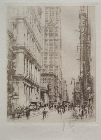 Nedre Broadway af William Walcot