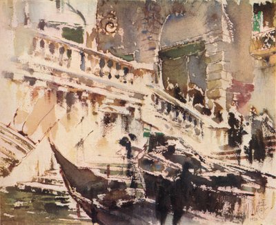 Rialto, Venedig, 1920, 1923 af William Walcot