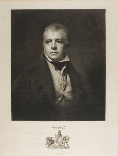 Sir Walter Scott Bart af William Walker